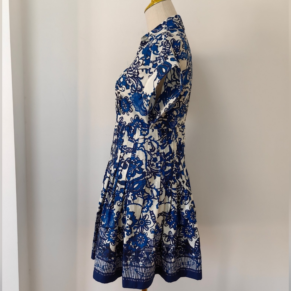 Cara cara Nash Mini Dress In Dentelle Blue - Picture 9 of 14